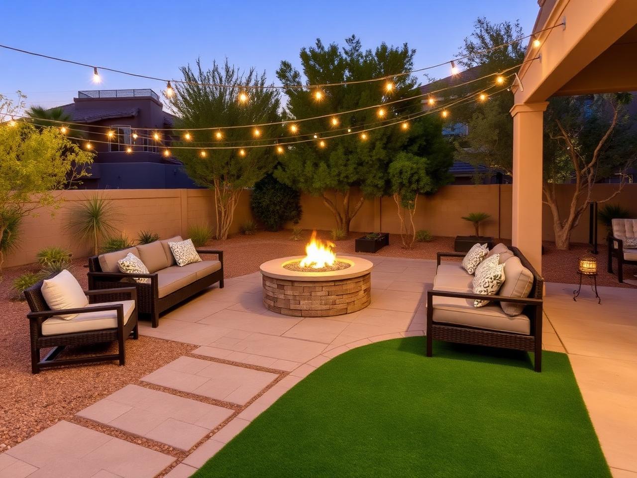 Desert Modern Lounge after